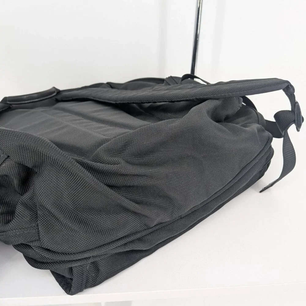TUMI Ballistic Nylon Laptop Backpack Pockets Executive Travel Work Bag MBL Logo